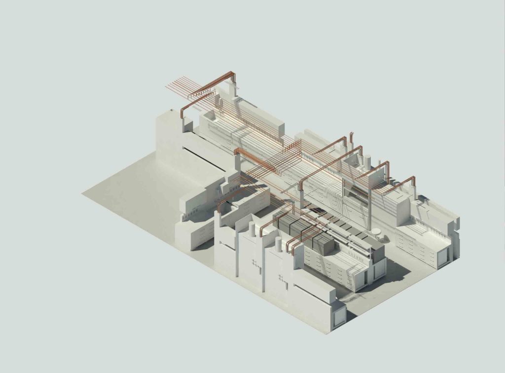 Agroscope / Savida AG – New laboratory building CA with BSL-3, view 2